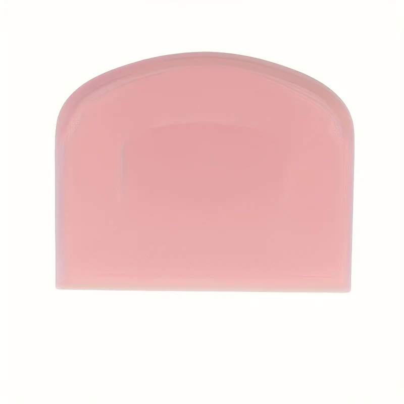 1pc Multifunctional Silicone Spatula - Dual-Ended Scraping Tool for Baking, Soft & Semi-Hard Dough, Cakes, Cream - Ergonomic Handle, Durable Kitchen Utensil for Professional & Home Use, Cake Decorating Tools, Ergonomic Spatula Design, Flexible Spatul